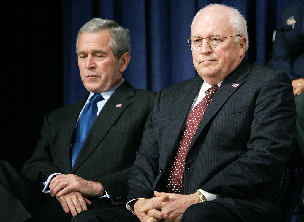 Dick Cheney with George W. Bush in 2006 (Photo: Getty)