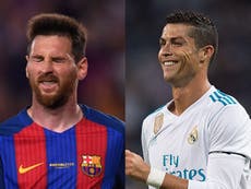 Fifa 18 ratings revealed: Ronaldo pips Messi to top spot again