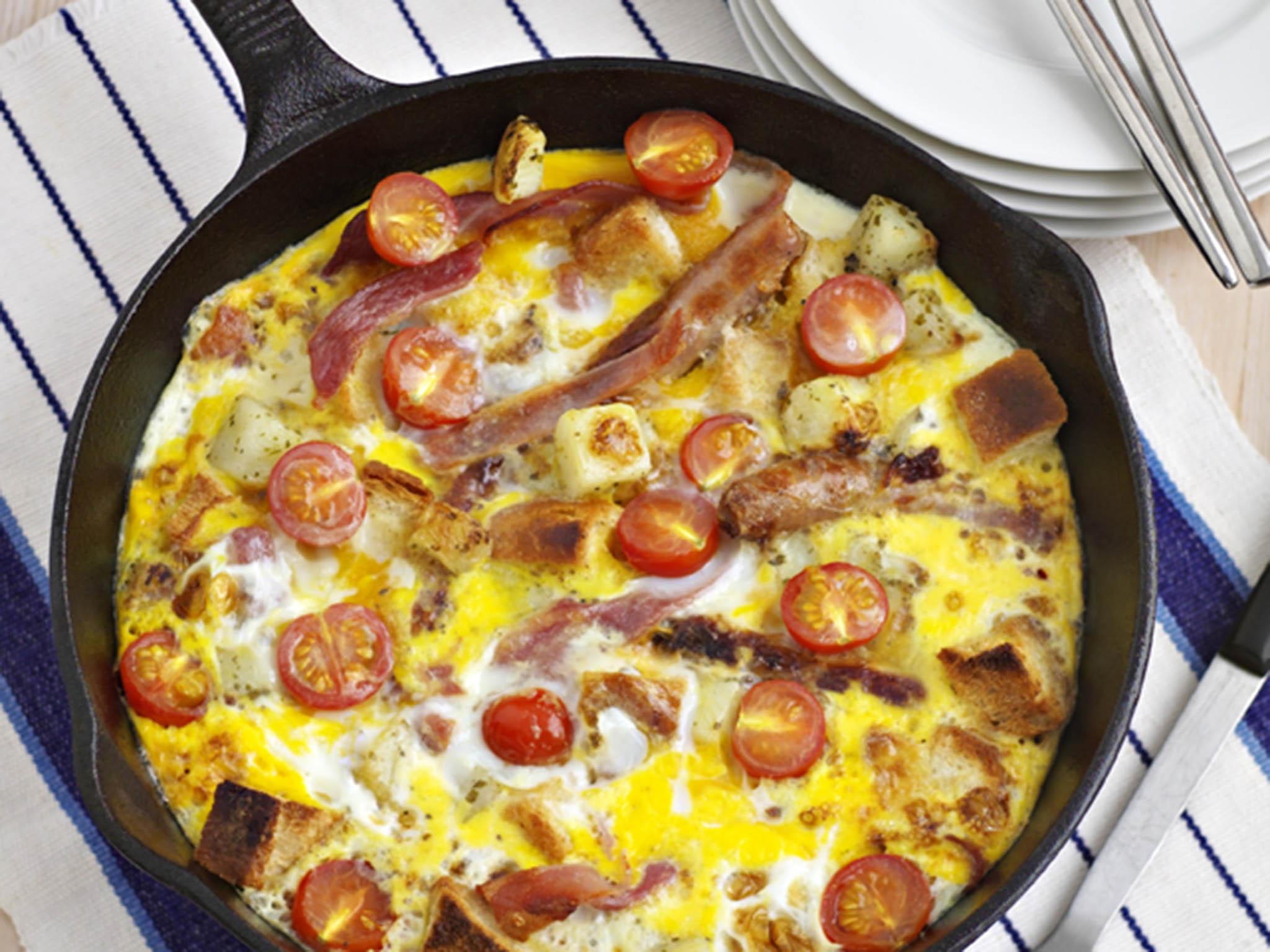 &#13;
Wake up to a hearty sunny breakfast skillet &#13;