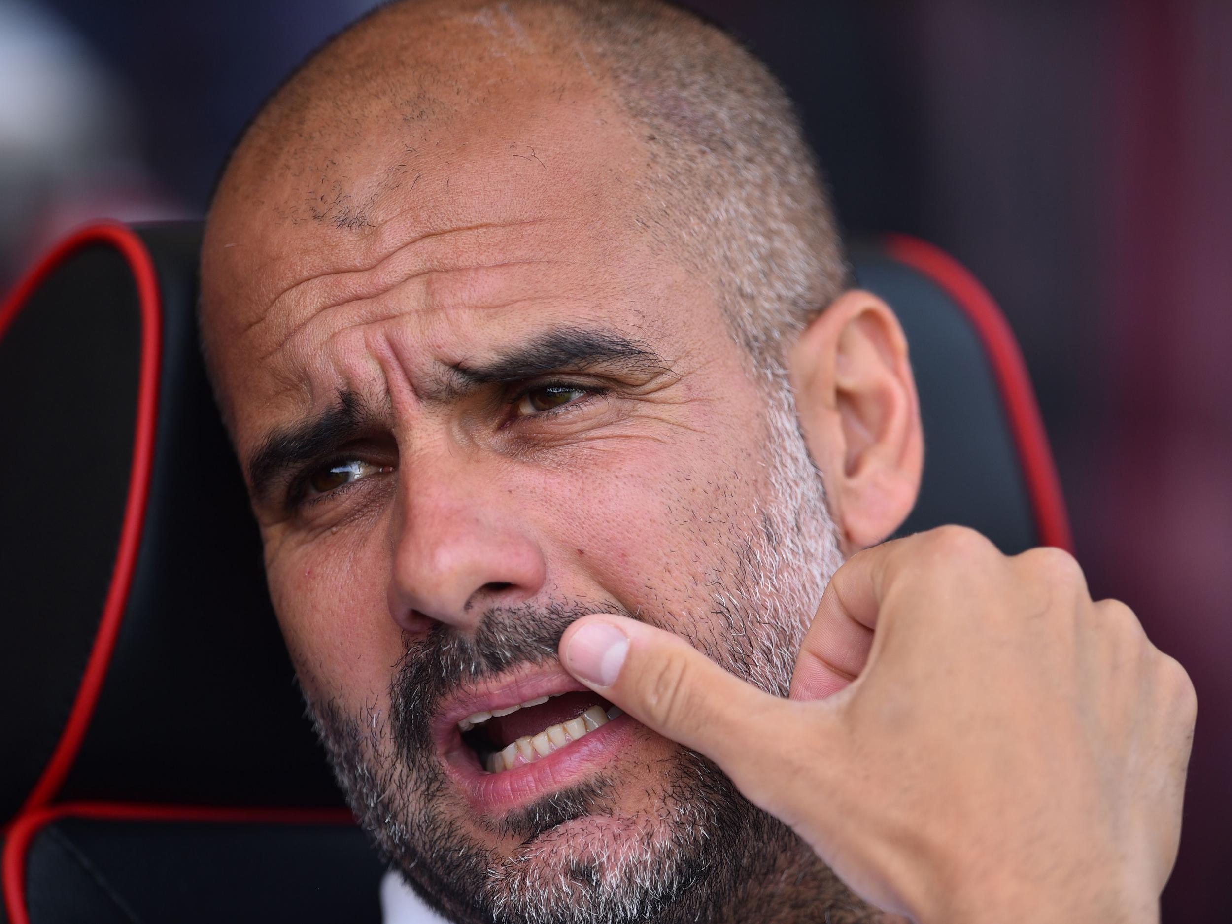 Pep Guardiola wouldn't consider an approach from the FA