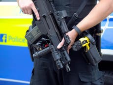 Record proportion of police want to be armed with guns