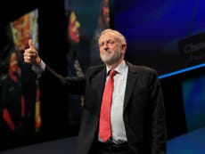 Jeremy Corbyn says 'transformation of Labour' is just beginning