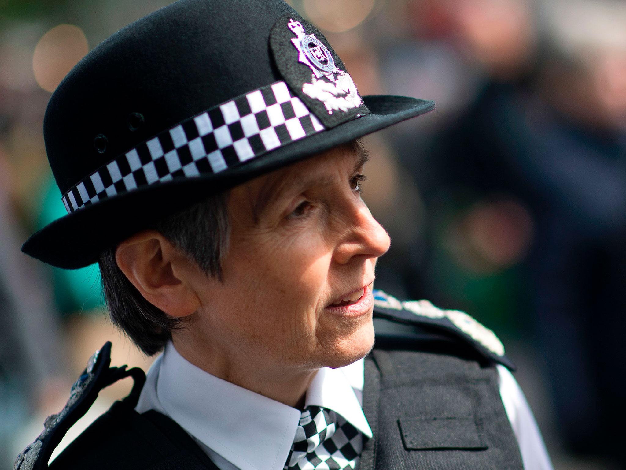 &#13;
The policy was unveiled weeks after Commissioner Cressida Dick warned that terrorism was putting 'unsustaintable' strain on her force &#13;