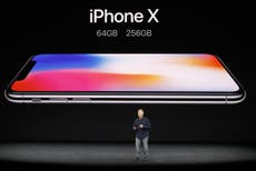 Apple unveils iPhone8 and £1,000 iPhone X
