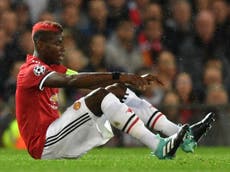 Injured Pogba will be a 'massive miss' for United says Rashford