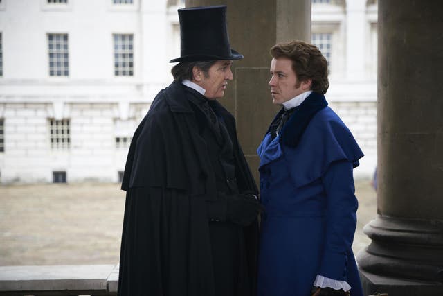 Rupert Everett (left) as Dr Hendrick and Rory Kinnear as Dr Lessing in this curious, enjoyable creation