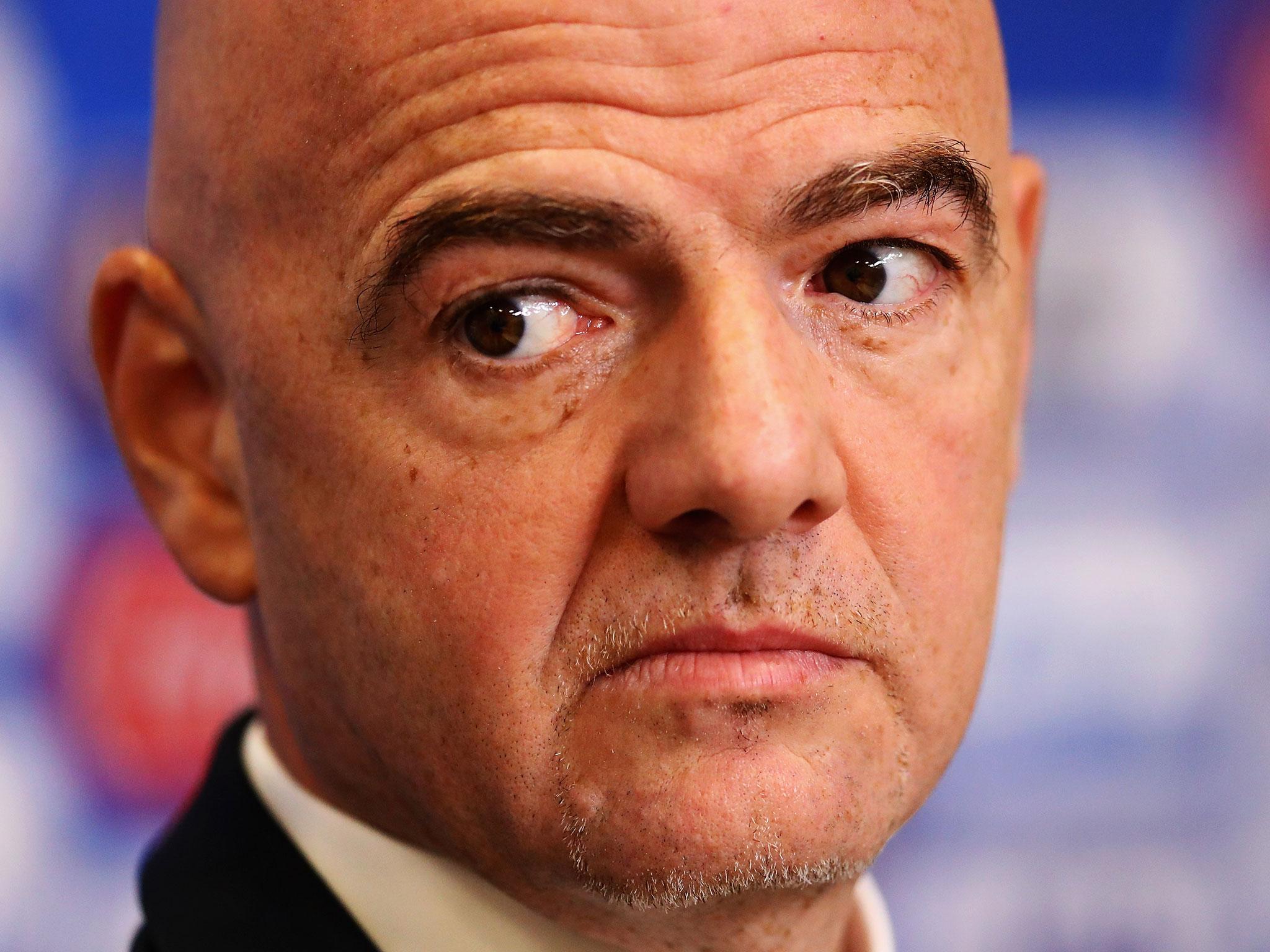 &#13;
Infantino is a big supporter of VAR &#13;