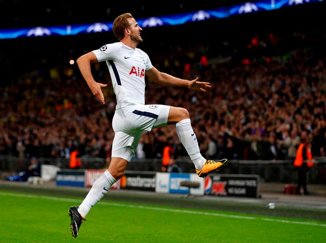 Kane scored twice as Tottenham ended their Wembley hoodoo