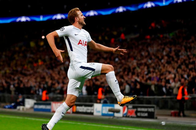 Kane scored twice as Tottenham ended their Wembley hoodoo