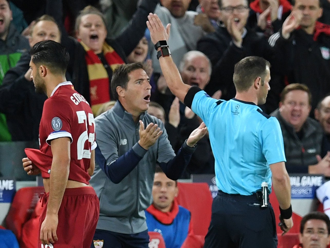 Eduardo Berizzo claims he was attempting to behave in sporting manner