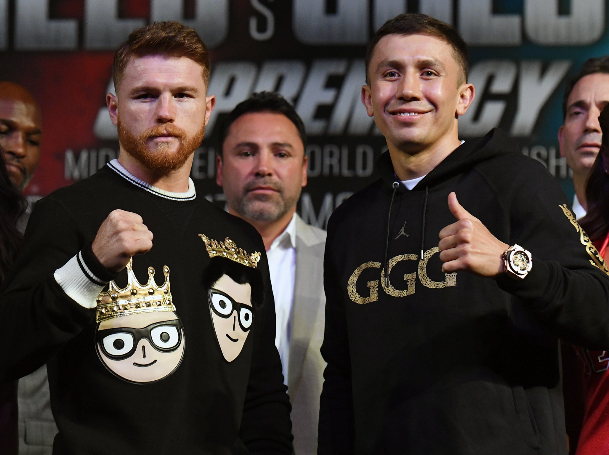 Canelo and Golovkin go head-to-head on Saturday night