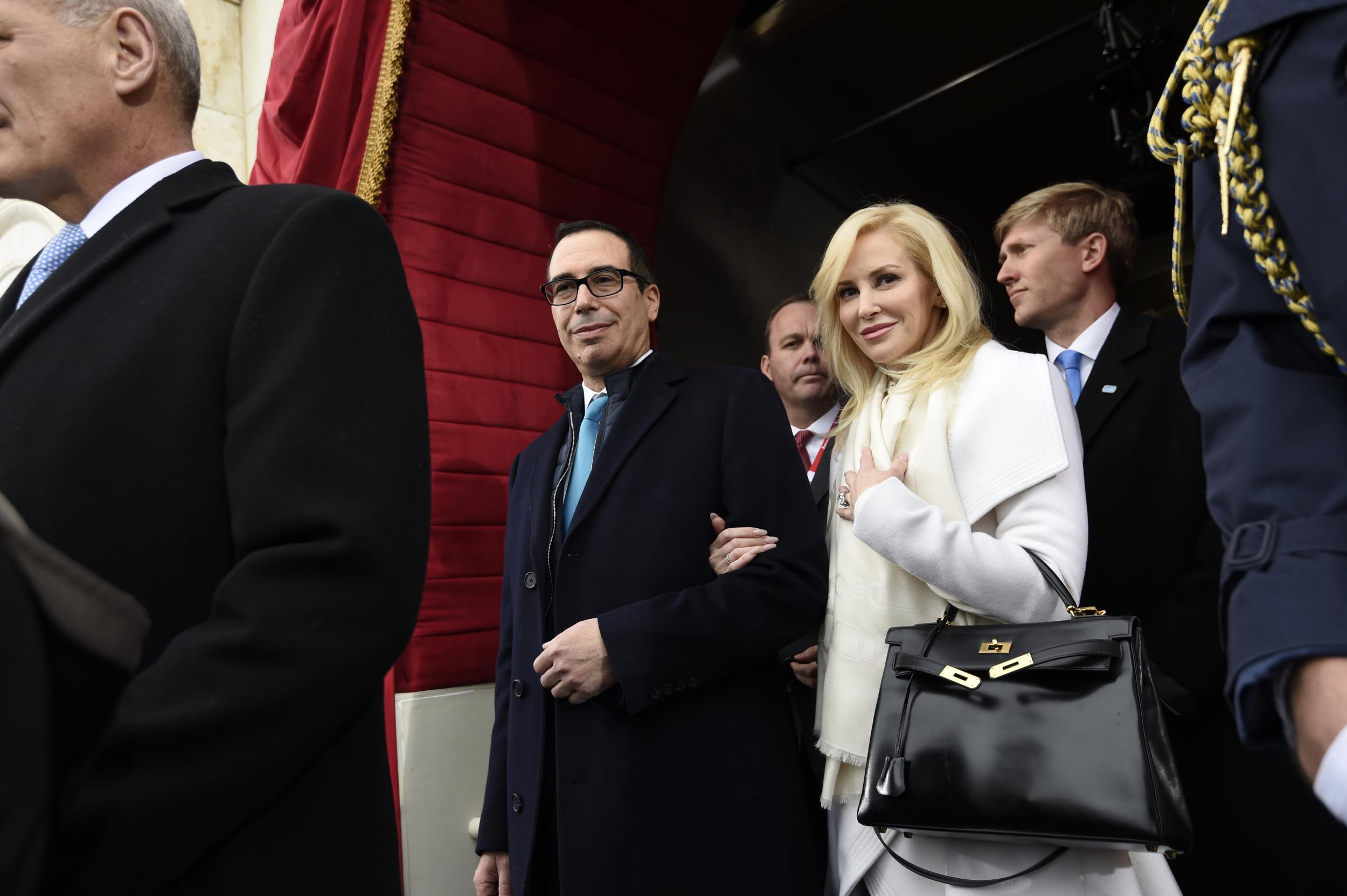 Steven Mnuchin is married to Scottish actress Louise Linton, who recently came under fire for boasting about her wealth