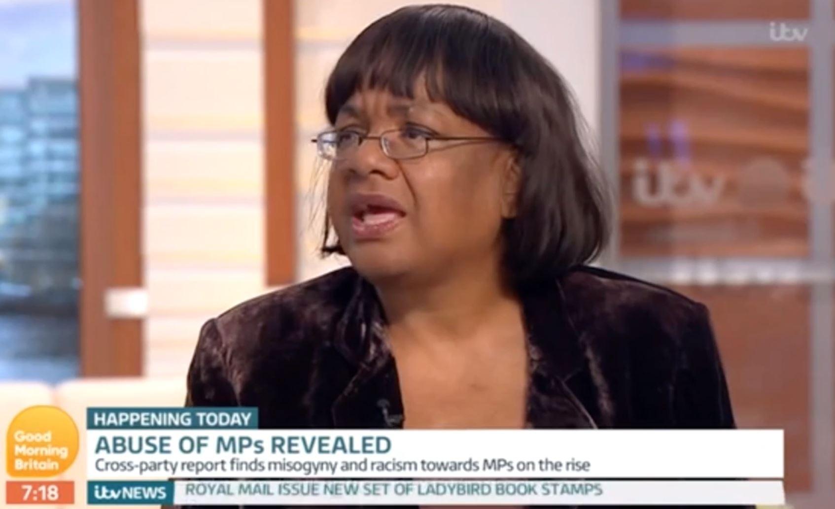 Diane Abbott on Good Morning Britain