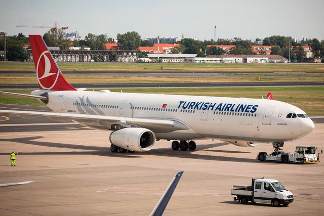 All 111 passengers were evacuated from the Istanbul-bound flight