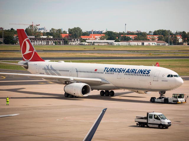 All 111 passengers were evacuated from the Istanbul-bound flight