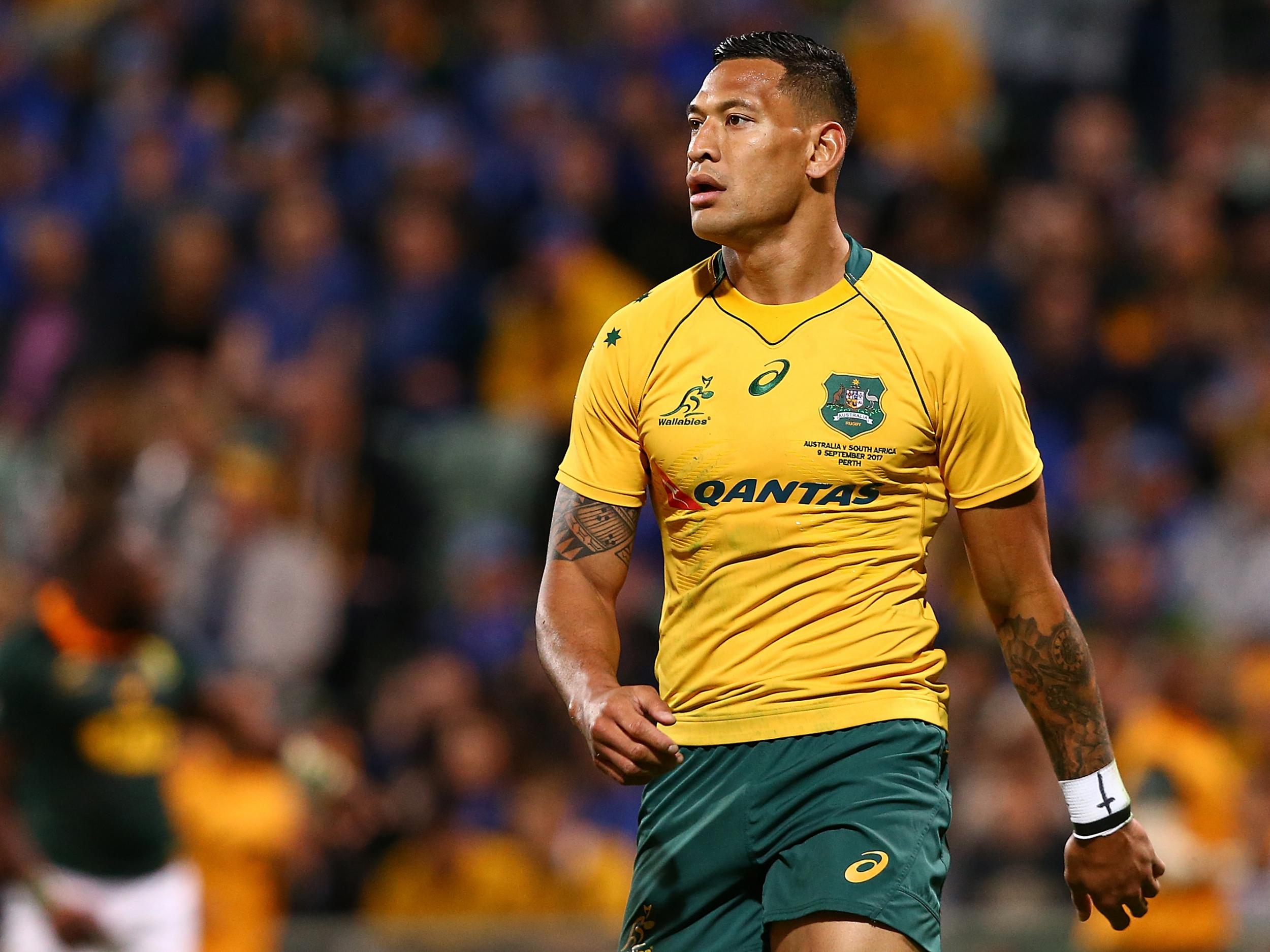 Folau is a devout Christian and was raised as a Mormon