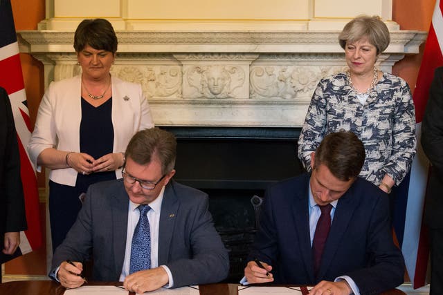The DUP voted with Labour on a non-binding vote, reminding Theresa May of her vulnerability