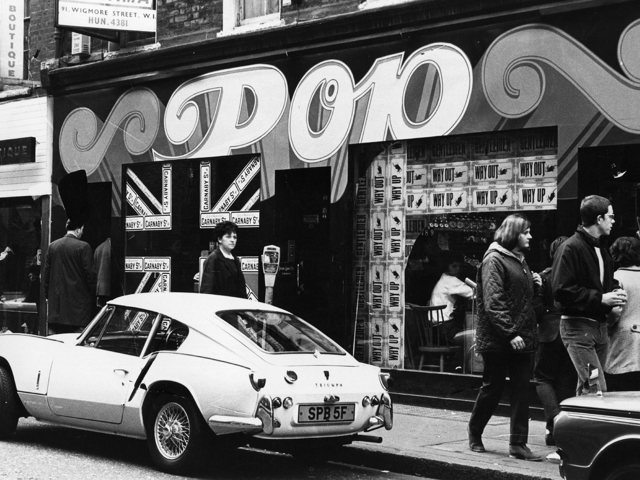 The summer of '68: a shop called Pop on Carnaby Street, a hub for hippiedom