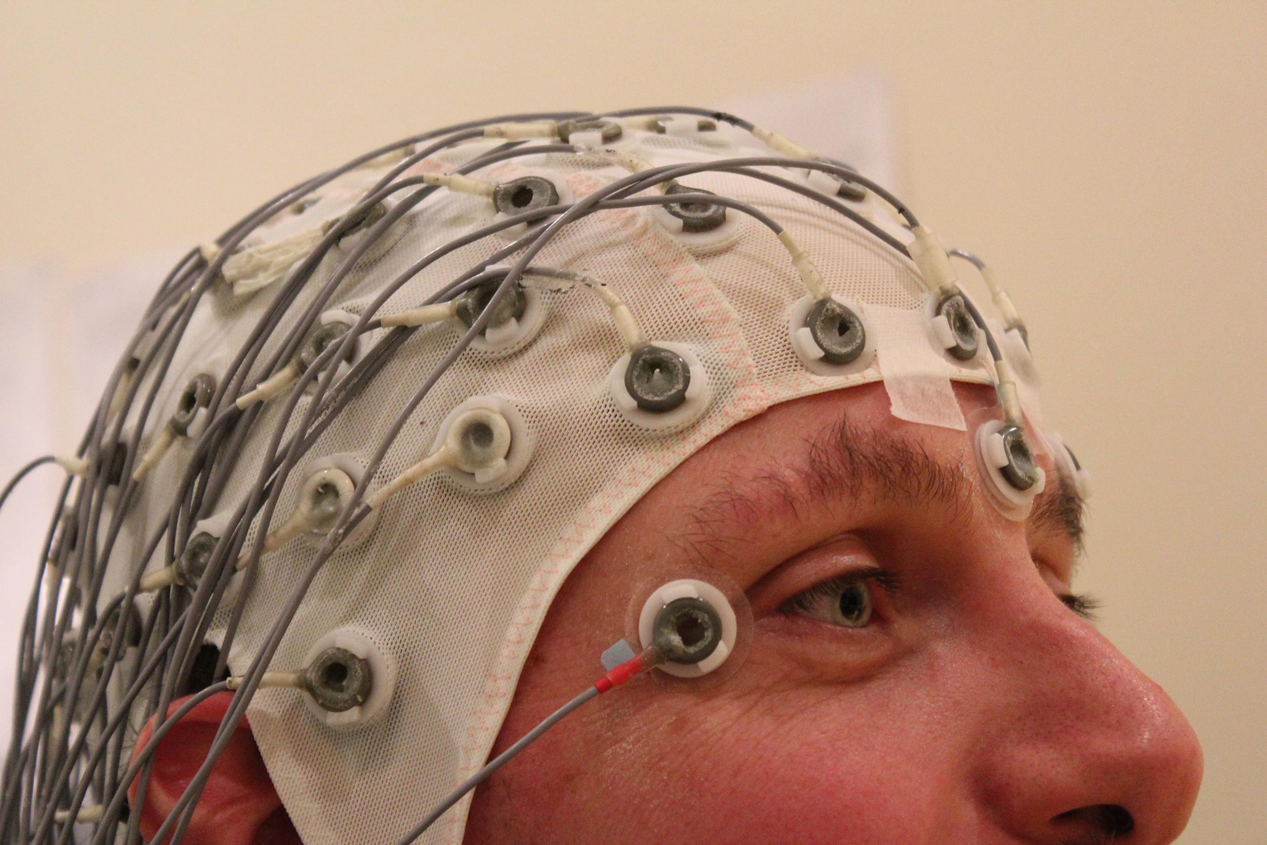 EEG scans measure the bursts of electric activity in the deepest part of our brains (Flickr)