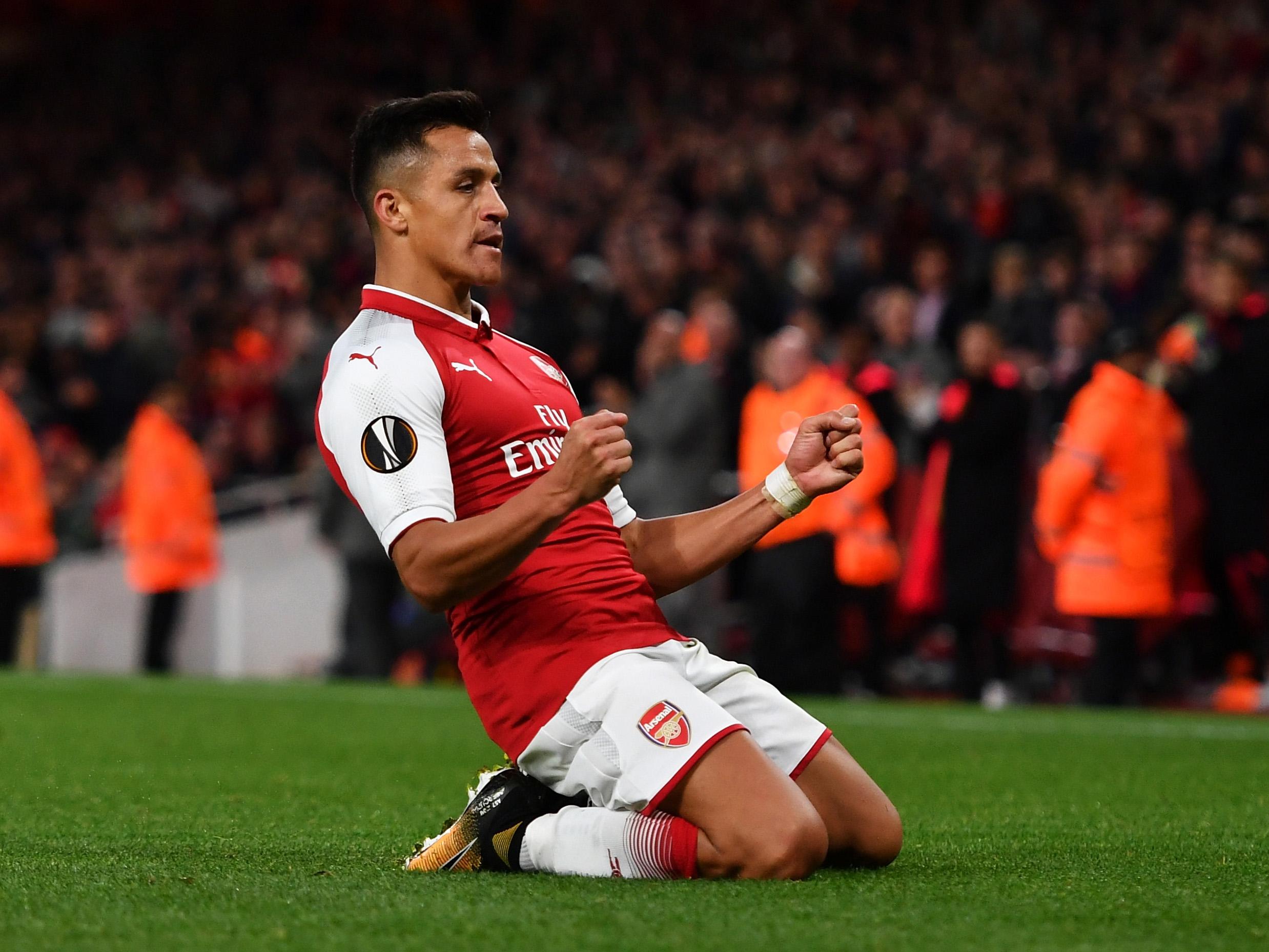 Alexis Sanchez won the game himself with a brilliant goal that only he could have scored
