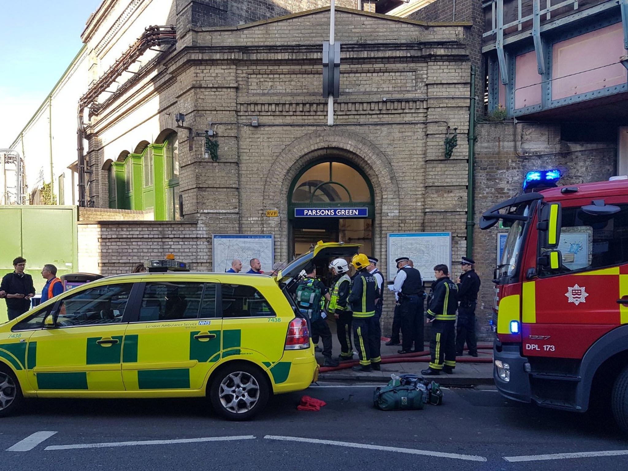 A terror attack on an Underground train at Parsons Green caused panic across the capital