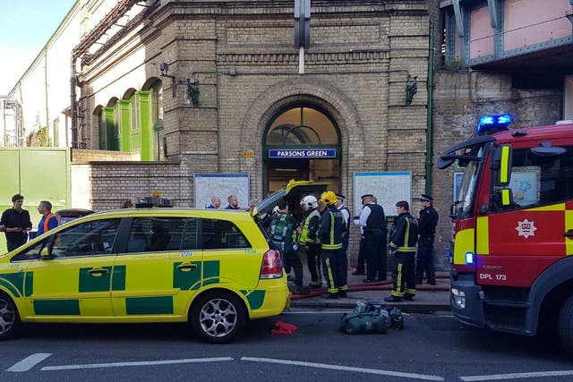A terror attack on an Underground train at Parsons Green caused panic across the capital