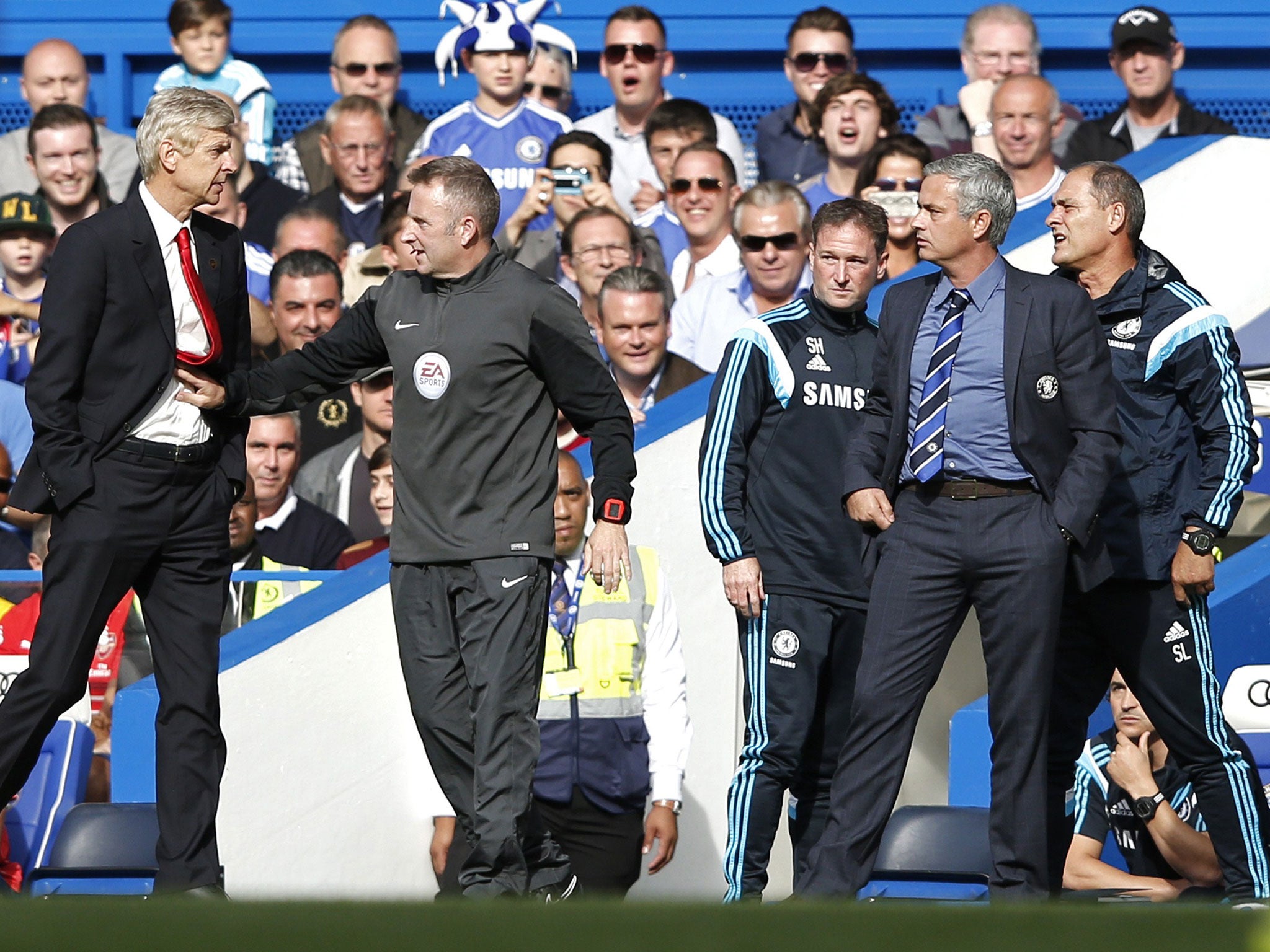 Arsenal and Chelsea's rivalry was emboldened during the Wenger vs Mourinho days