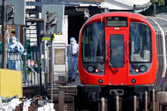 30 people were injured when an improvised explosive went off on a busy Tube train