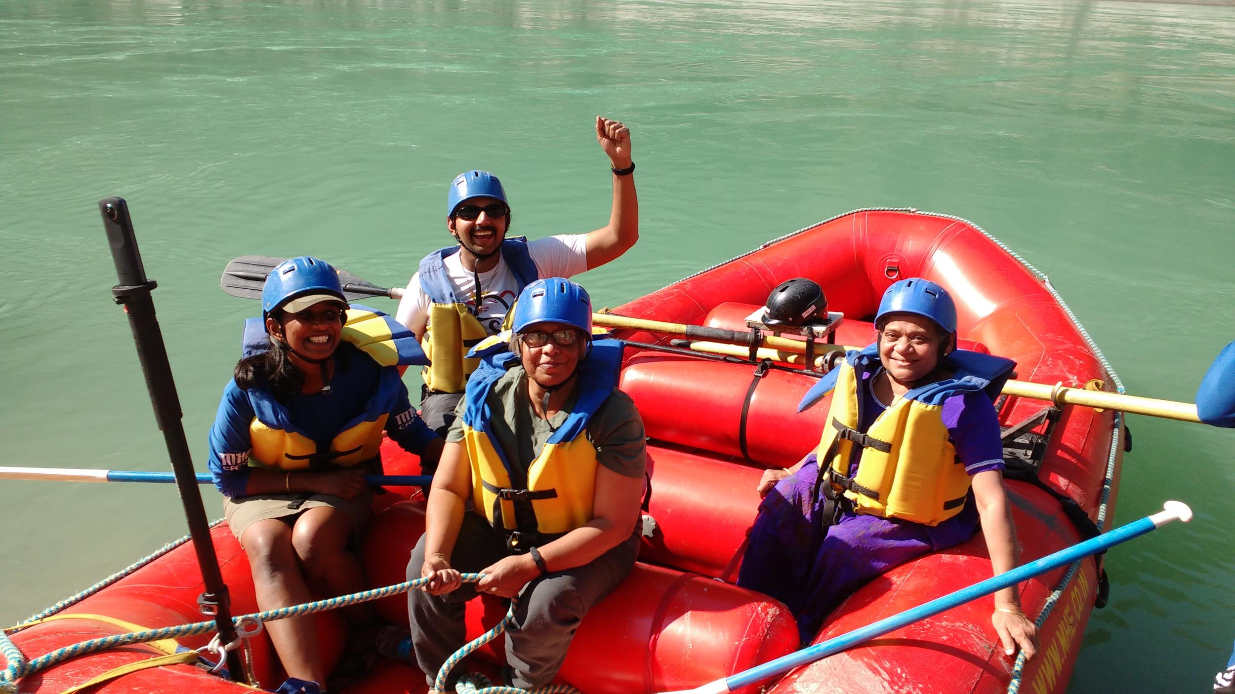 Planet Abled’s first ever rafting trip
