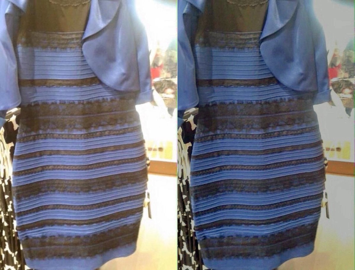 Платье синее и черное