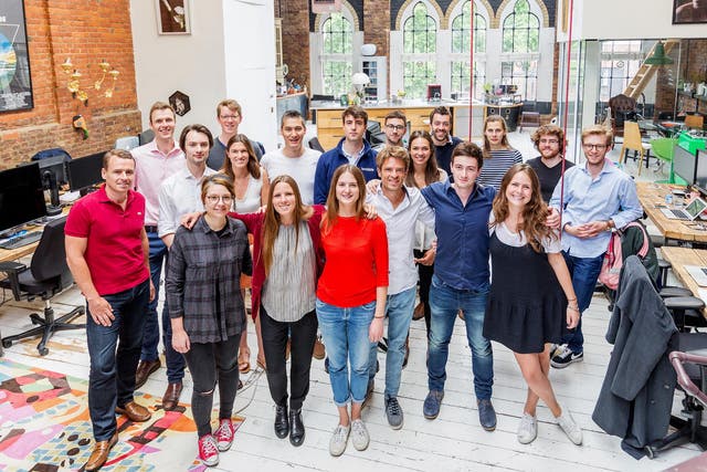 Lendable has a team of 25 at its office in Shoreditch, east London