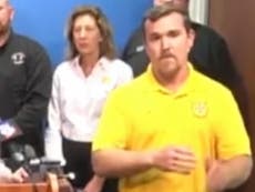 Sign language interpreter warns of 'monsters' ahead of Hurricane Irma