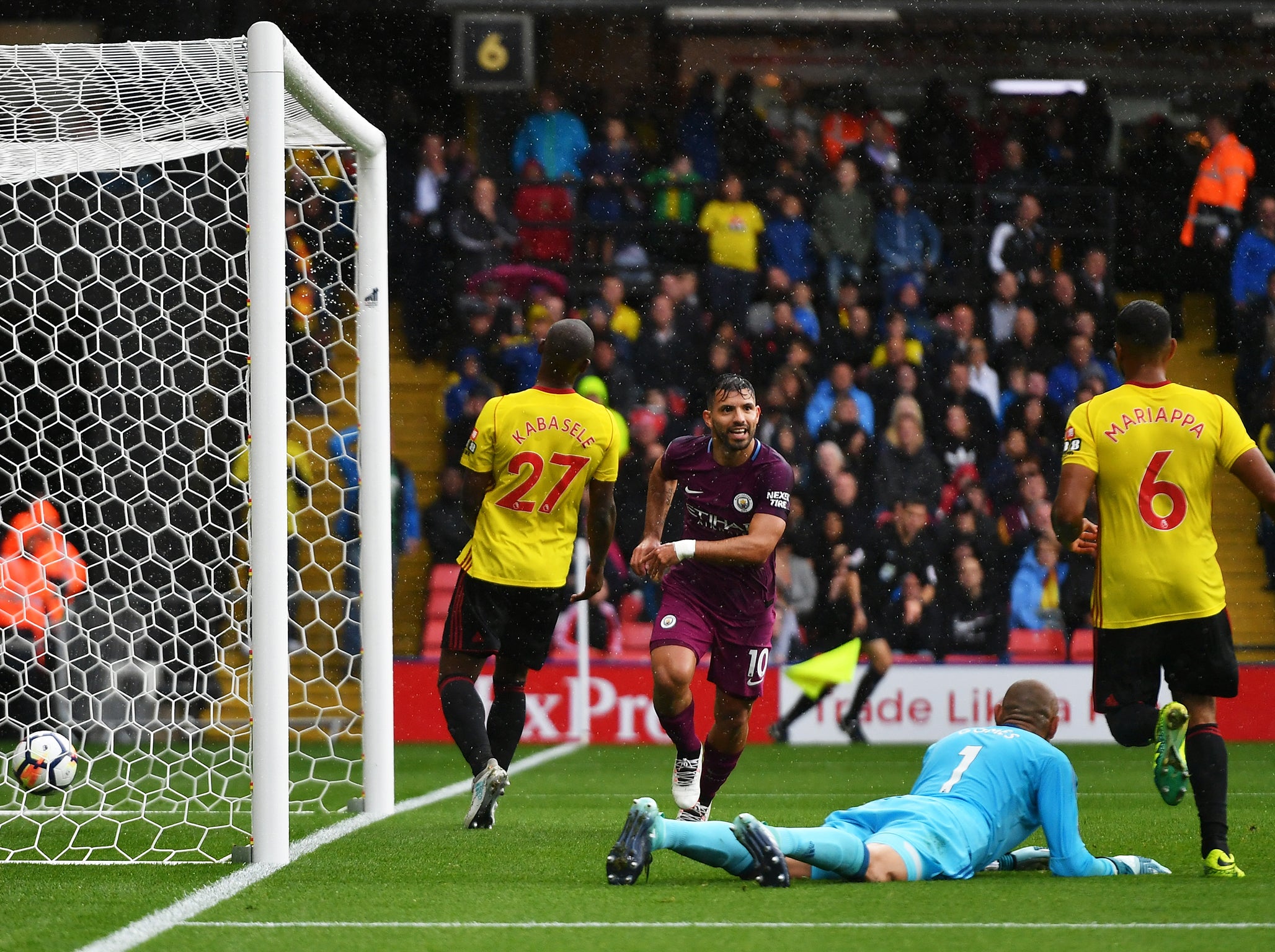 The Argentinian scored again with a predatory finish