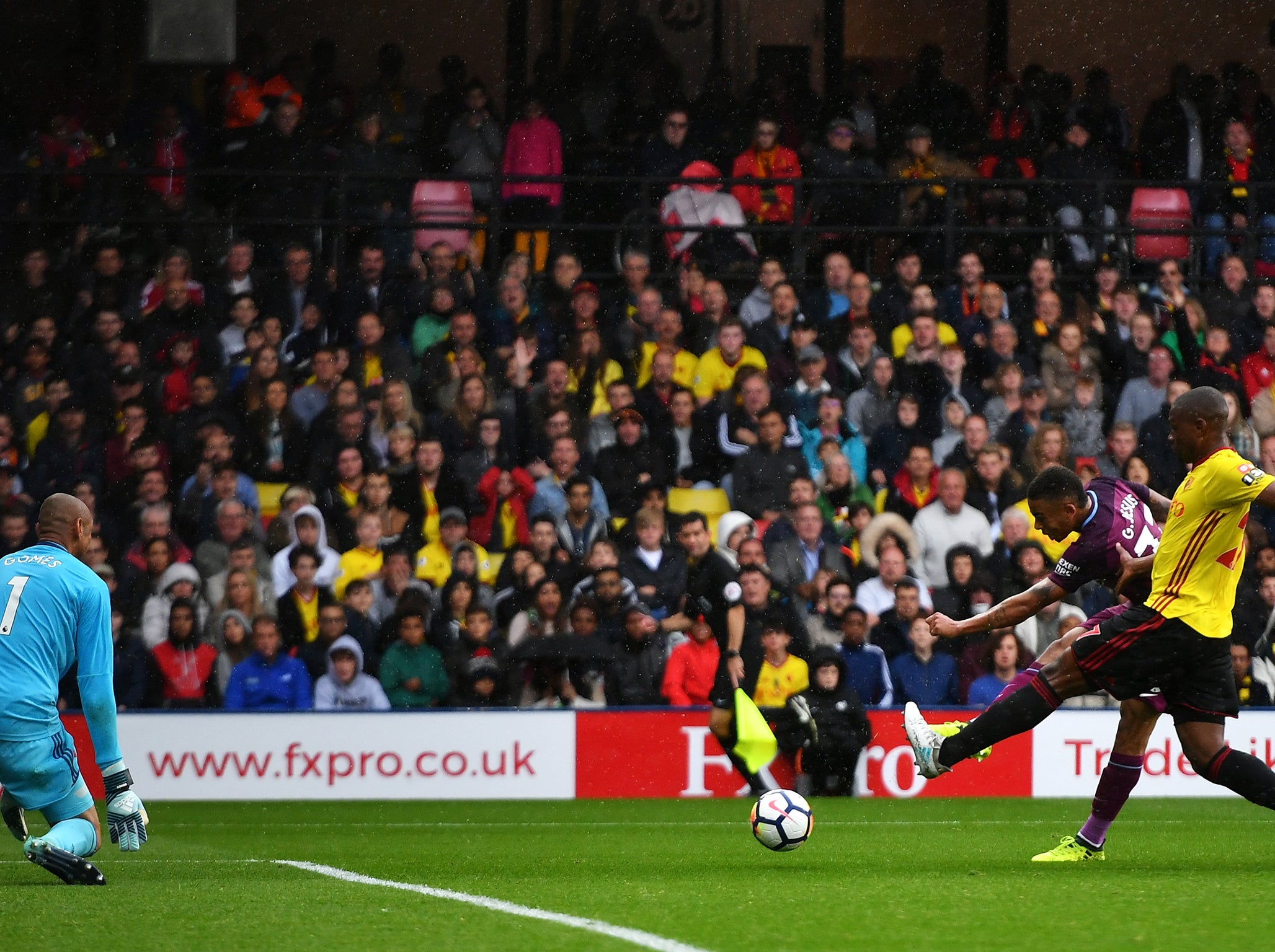Gabriel Jesus also got in on the fun