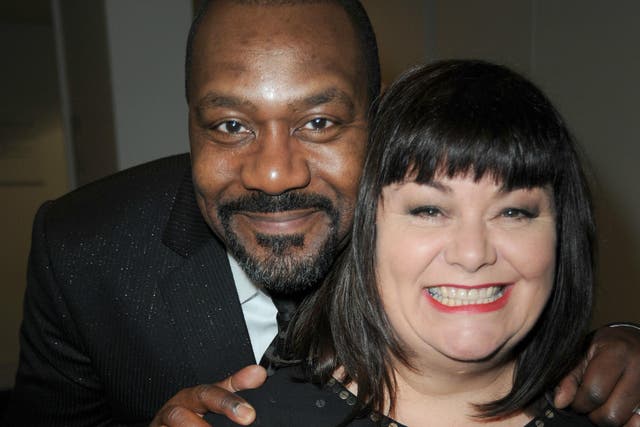 Lenny Henry and Dawn French at the London Evening Standard Theatre Awards, 23 November 2009