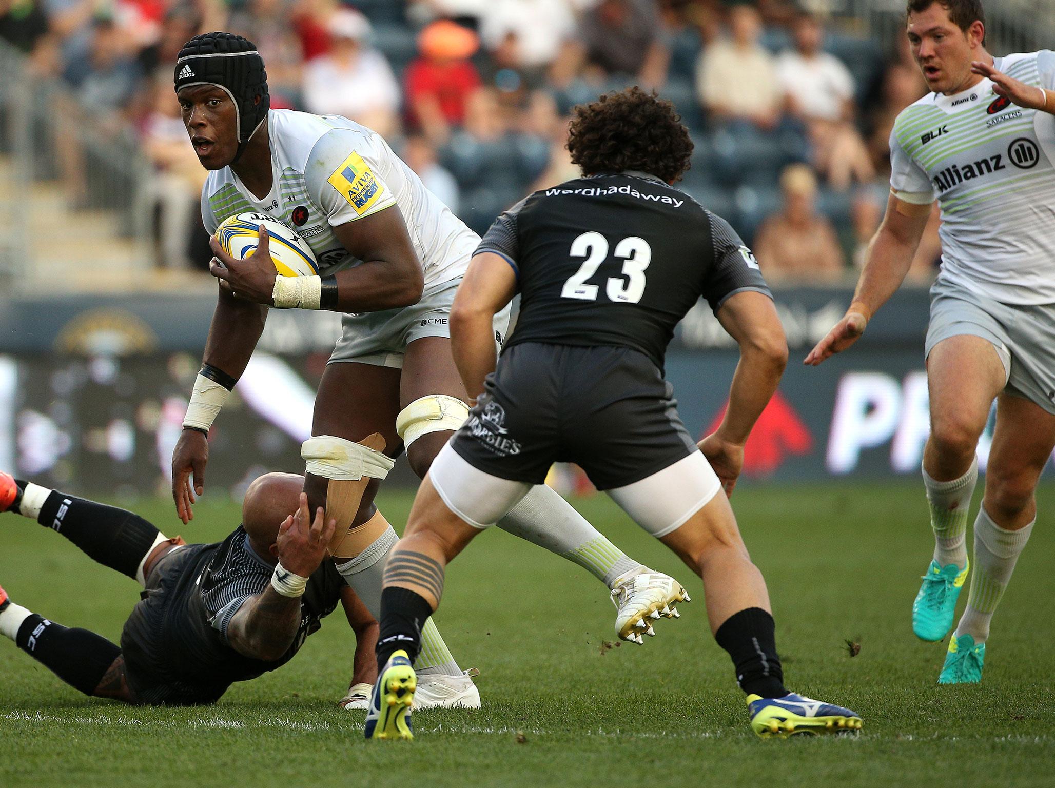 Saracens were victorious in Philadelphia