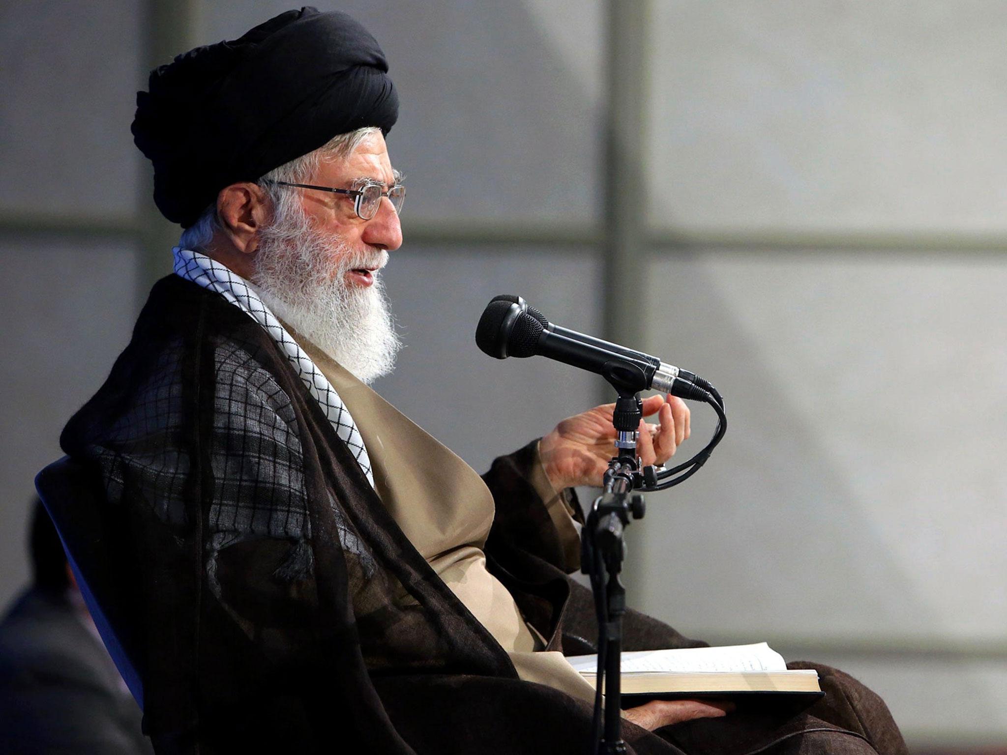 Iranian Supreme Leader Ayatollah Ali Khamenei says any wrong move by the US 'will face the reaction of the Islamic Republic'