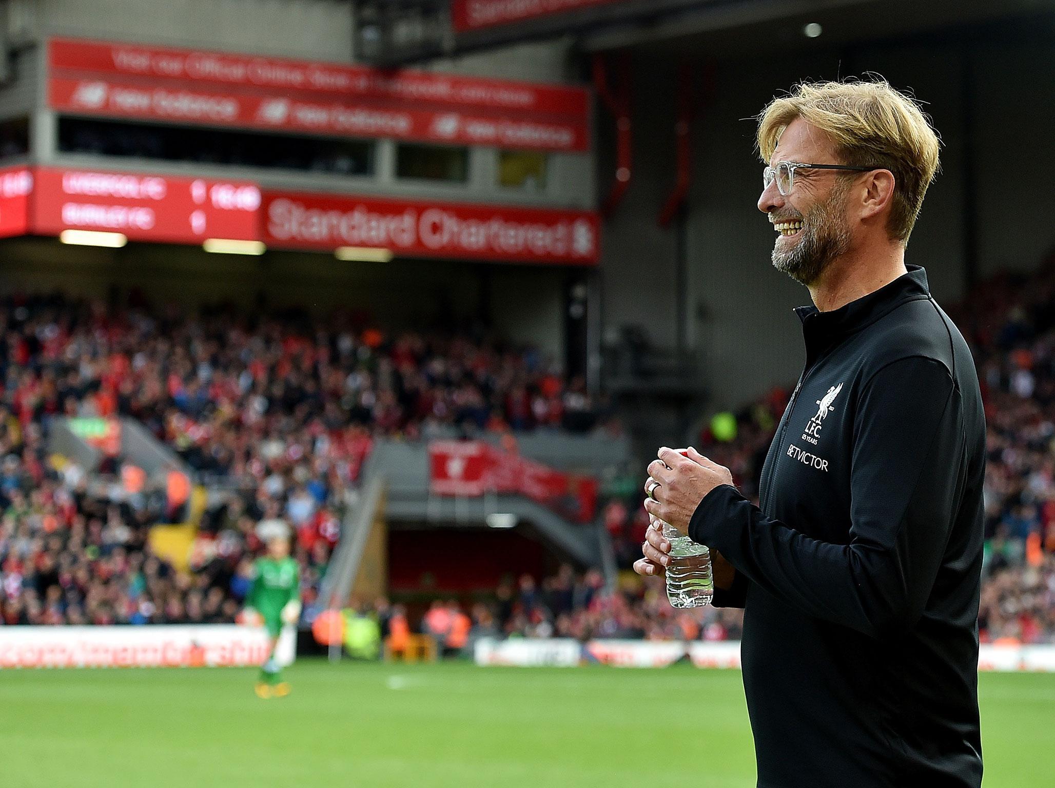 Jurgen Klopp insists he is not concerned by his side's lack of goals