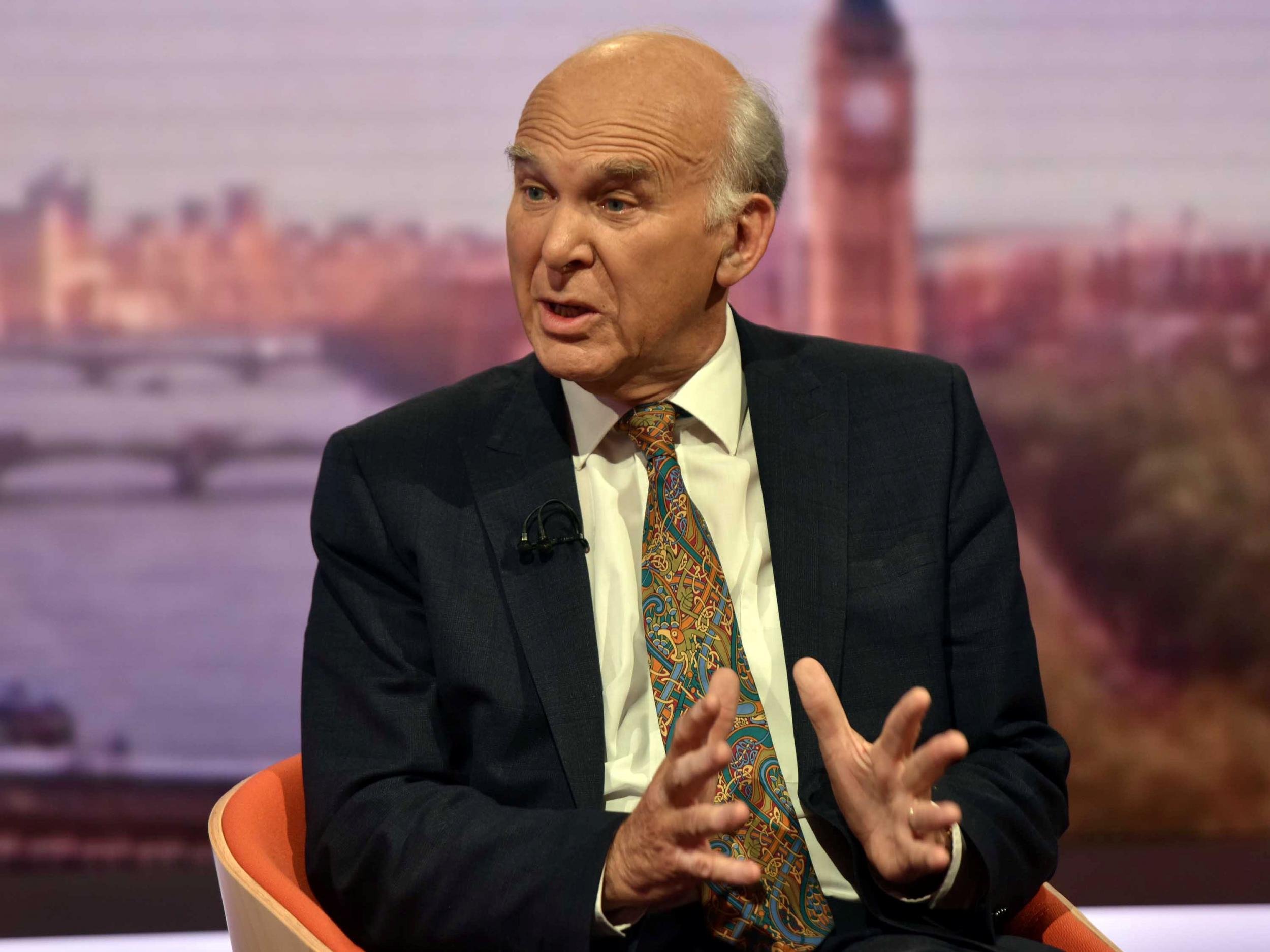 The leader of the Liberal Democrats revealed his prime-ministerial ambitions on ‘The Andrew Marr Show’ at the weekend