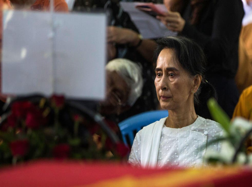 Ms Suu Kyi is steadily losing her international standing as a Nobel peace laureate