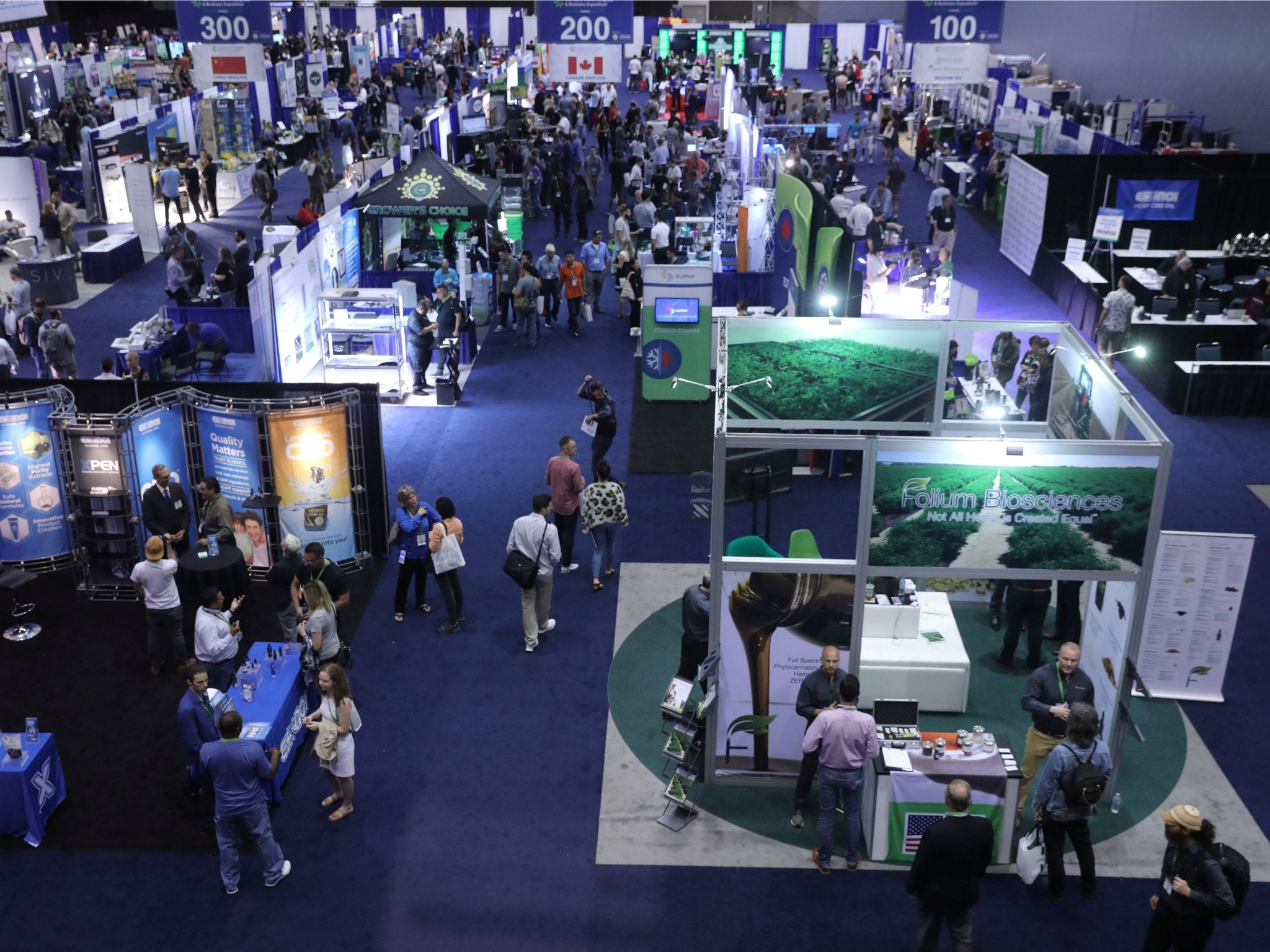 &#13;
Thousands attended the the Cannabis World Congress in LA &#13;