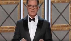 Colbert makes the case that Trump is the Emmys fault