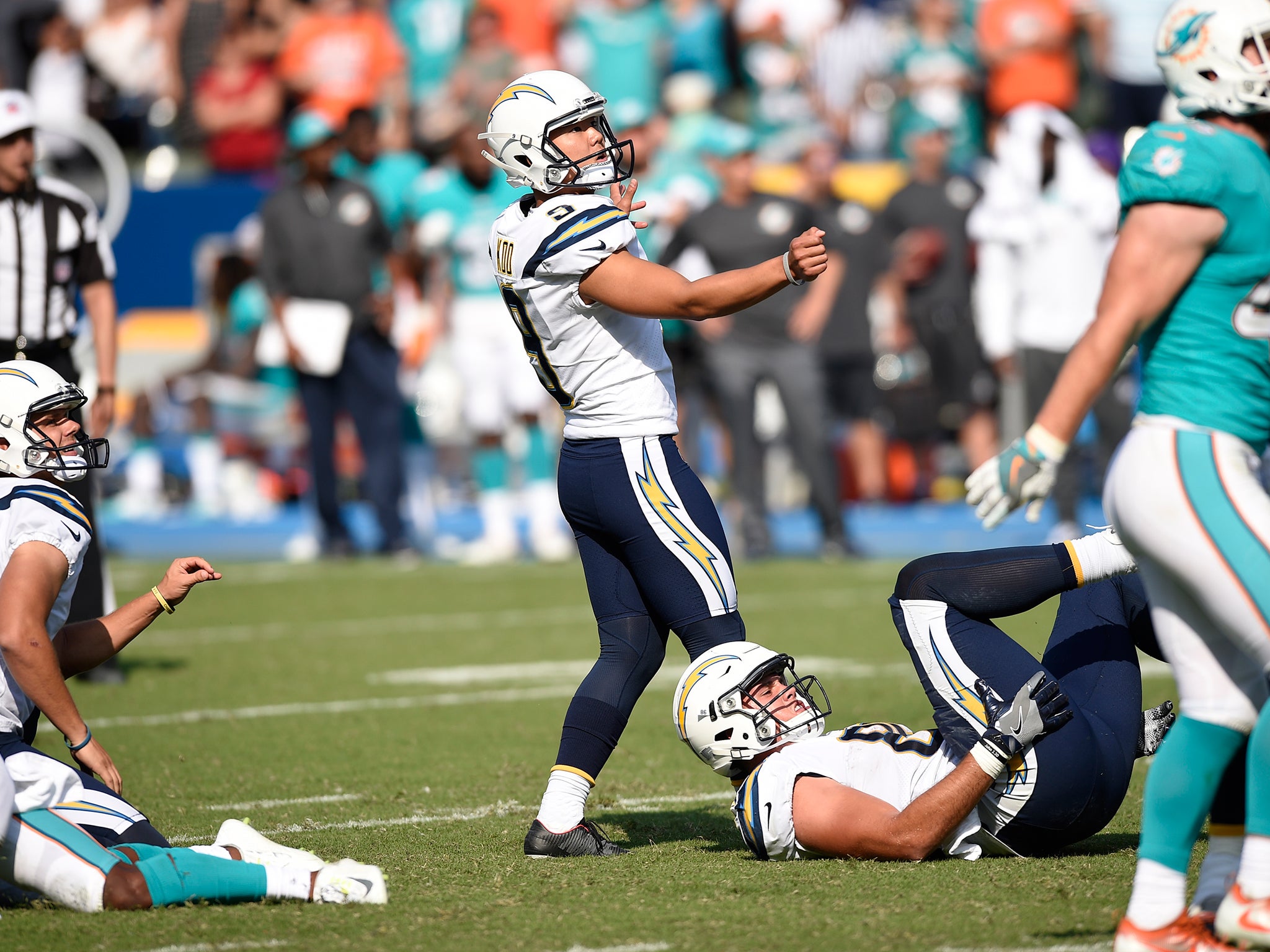 Younghoe Koo missed a late field goal for the second week running