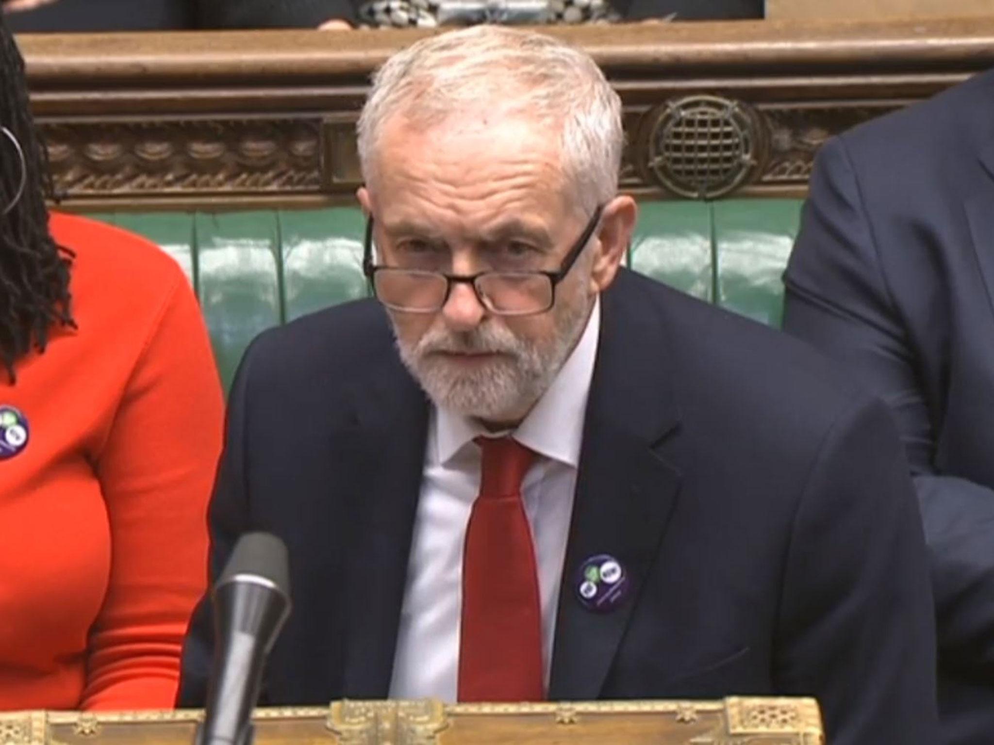 Jeremy Corbyn has called for the Government to stop selling arms to Saudi Arabia, arguing they are being used in Yemen’s civil war