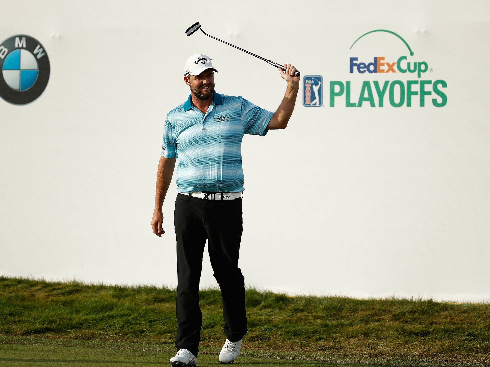 Leishman led from start to finish to clinch a famous victory