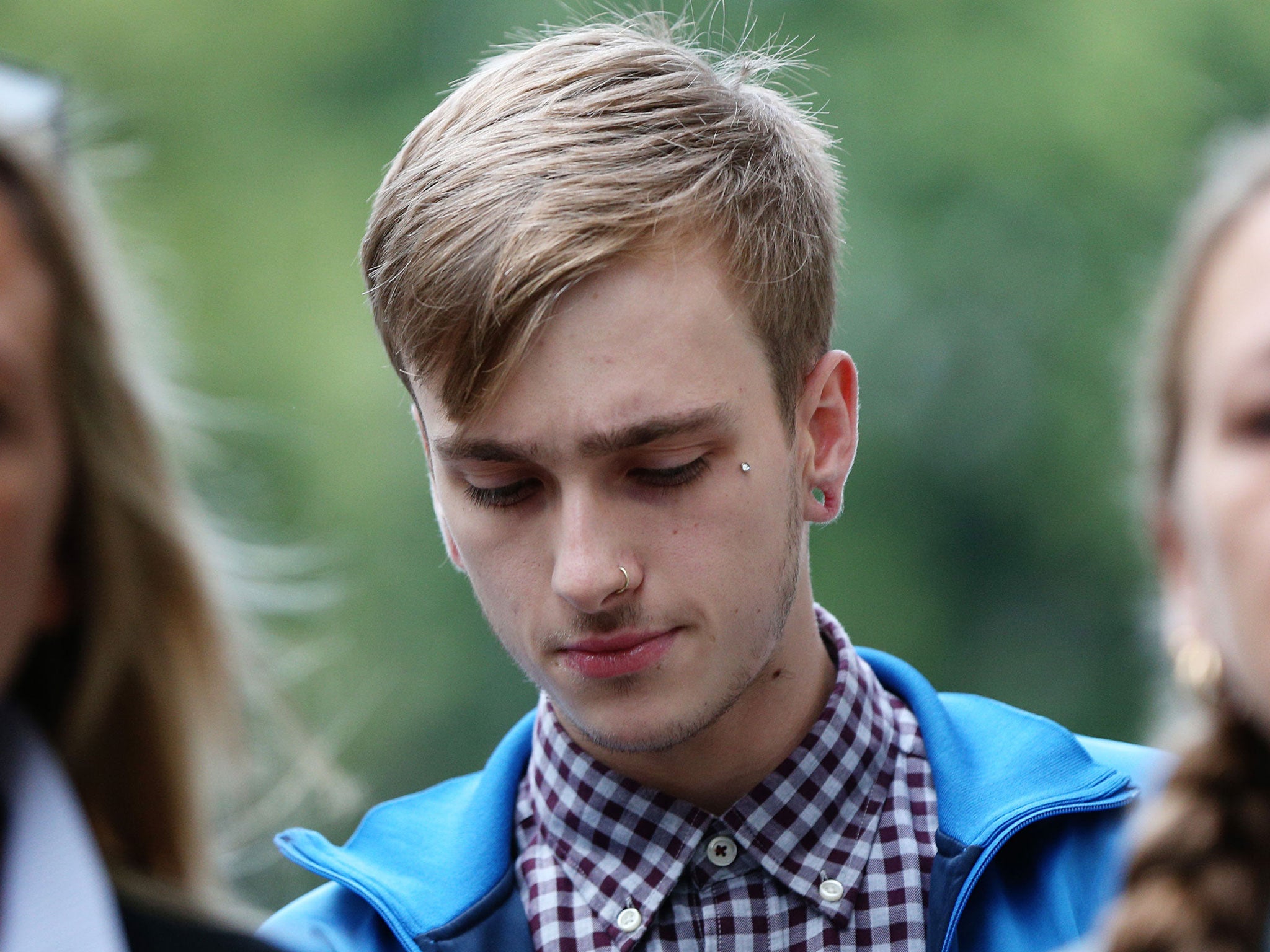 Charlie Alliston, 20, arrives at the Old Bailey before sentencing yesterday