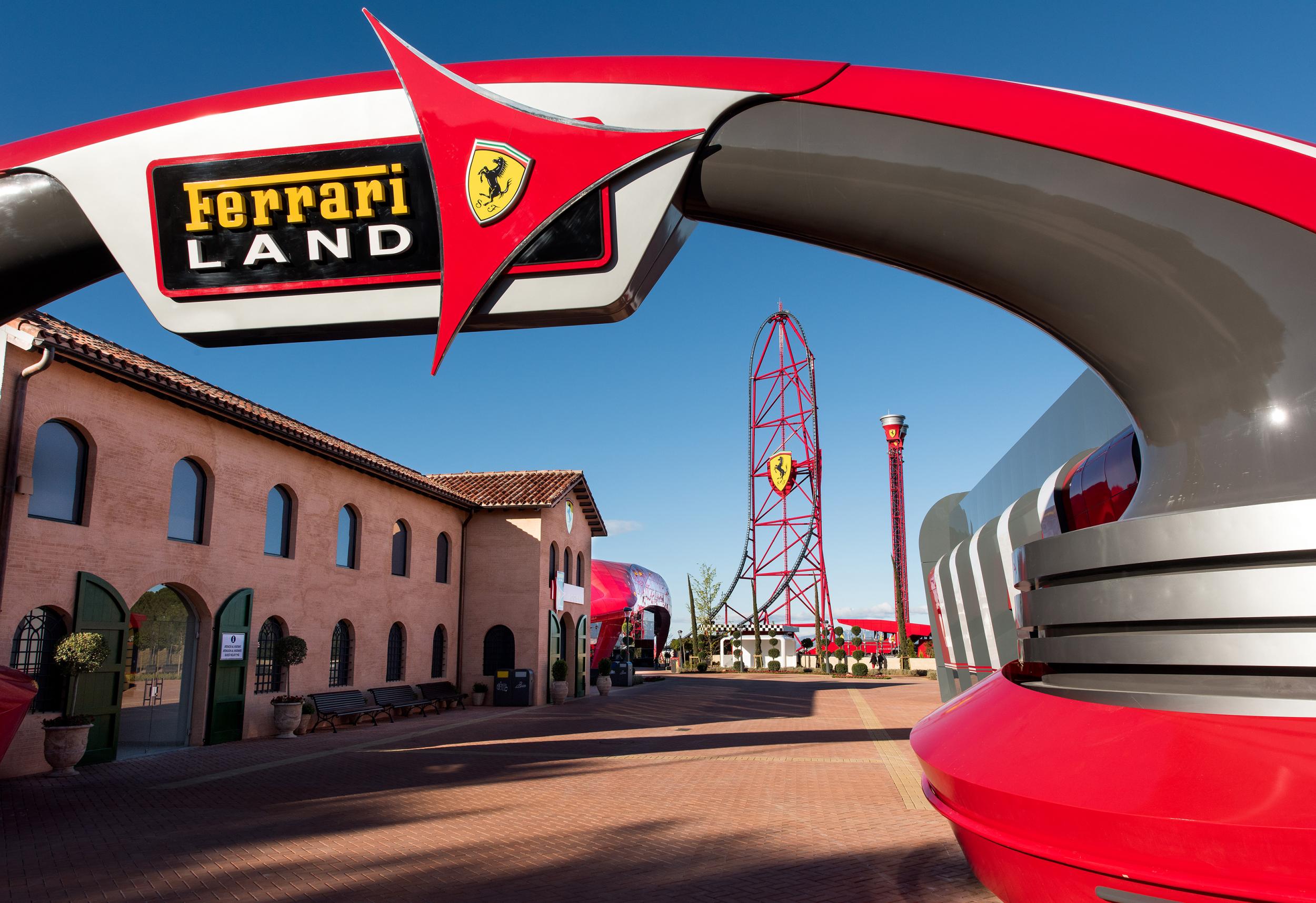 PortAventura has updated its offering with the new Ferrari Land