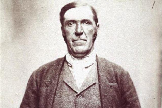 Mark Jeffrey, an English convict who was transported to Australia in 1849