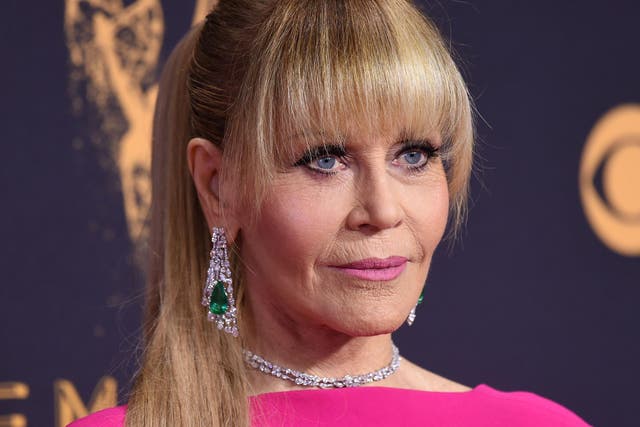 Jane Fonda at the Emmy Awards 2017