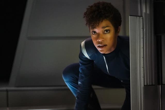 Sonequa Martin-Green as Michael Burnham in Netflix's 'Star Trek: Discovery' 